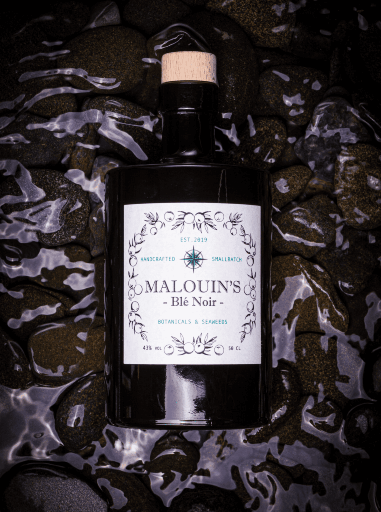 Pots Malouin’s Belle Noire – produits de la distillerie bretonne Malouin’s.